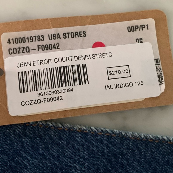 NWT APC Jean Etroit Court mid rinse ankle size 25” - Picture 8 of 9